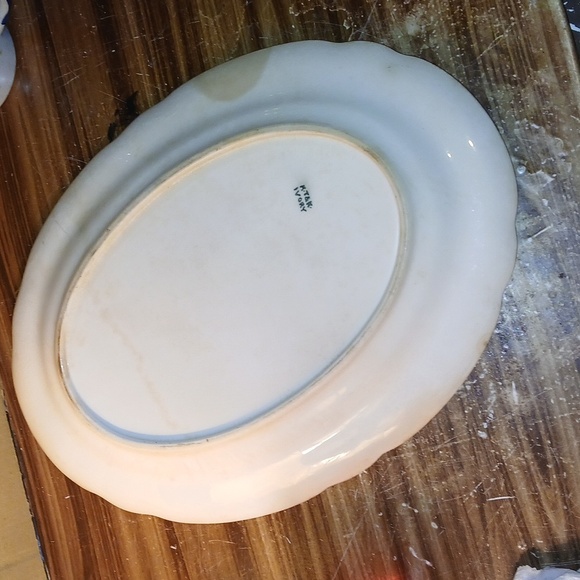 Antique KT&K Taylor Knowles Oval Serving Platter - Picture 4 of 6